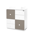 CUPBOARD NEW white/string - Variant A